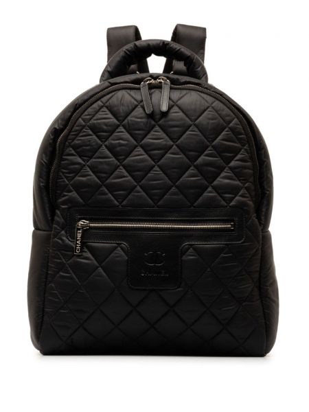 Nylon rucksack Chanel Pre-owned schwarz