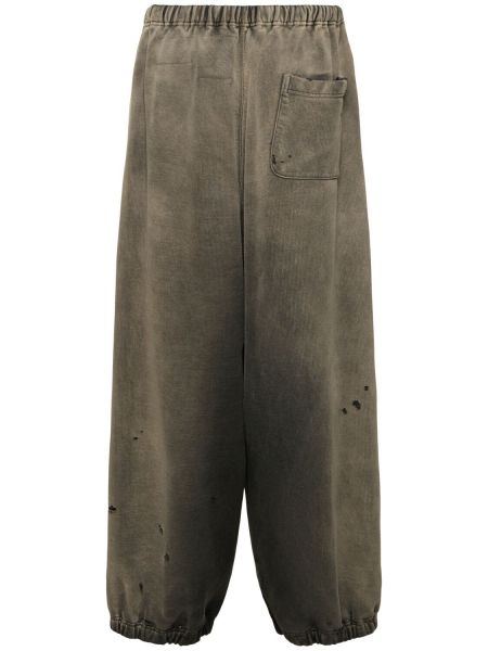 Pantaloni di cotone baggy Mihara Yasuhiro nero