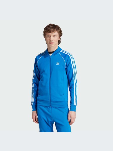 Толстовка Adidas синяя
