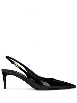 Pantofi cu toc cu cataramă slingback Dolce & Gabbana