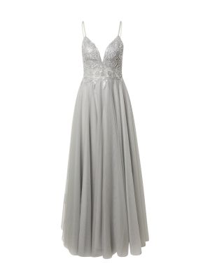 Вечерна рокля Luxuar сиво
