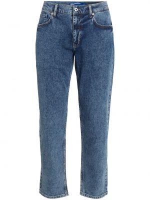 Kitsa lõikega teksapüksid Karl Lagerfeld Jeans sinine