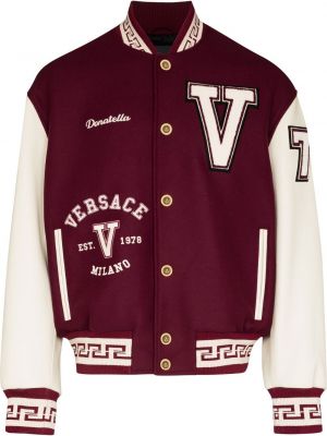 Куртка с заплатками Versace