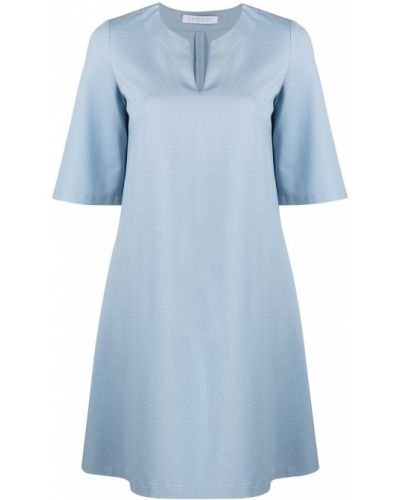 Mini vestido bootcut Harris Wharf London azul