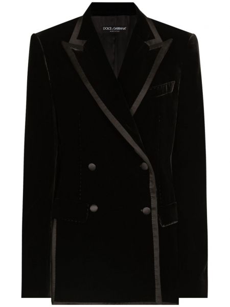 Lang blazer Dolce & Gabbana sort