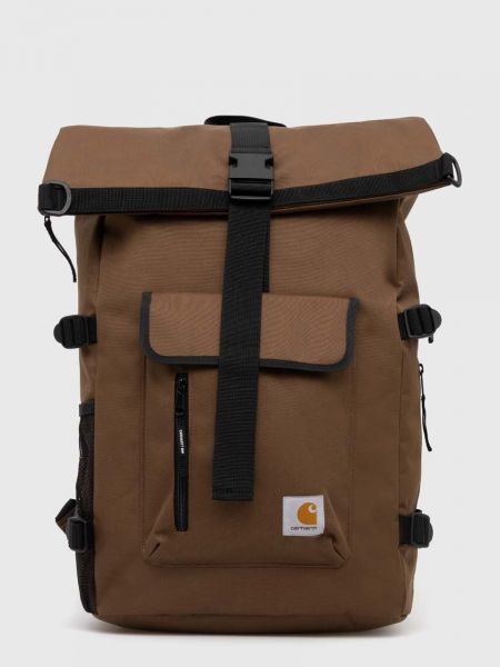 Однотонный рюкзак Carhartt Wip коричневый