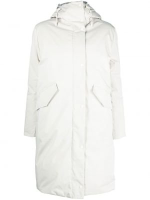 Kétoldalas kabát Yves Salomon - Army fehér
