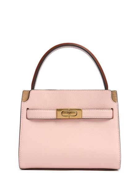 Skinn veske Tory Burch rosa