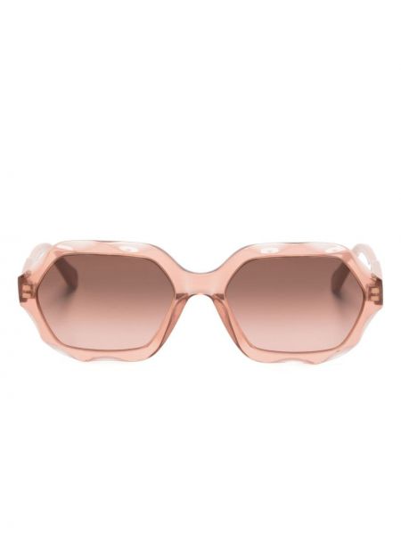 Lunettes de soleil Chloé Eyewear rose