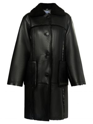 Palton de iarna Dreimaster Vintage negru