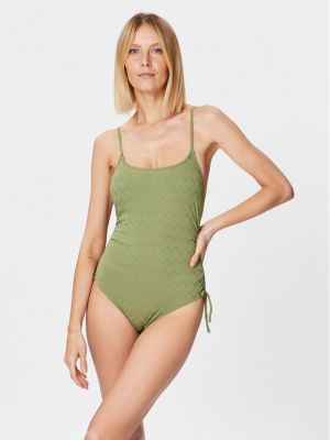 Vientisas maudymosi kostiumėlis Roxy žalia