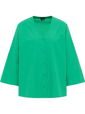 Блуза Dreimaster Klassik зелено