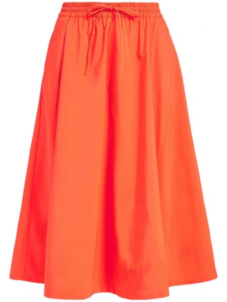 Midi suknja Essentiel Antwerp narančasta