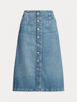 Spódnica jeansowa Polo Ralph Lauren niebieska