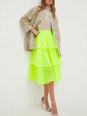 Midi sukně Custommade zelené
