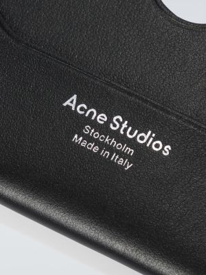 Kožená peněženka Acne Studios