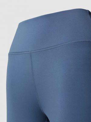 Spodnie sportowe z nadrukiem Calvin Klein Performance niebieskie