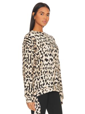 Jersey leopardo de tela jersey P.e Nation marrón