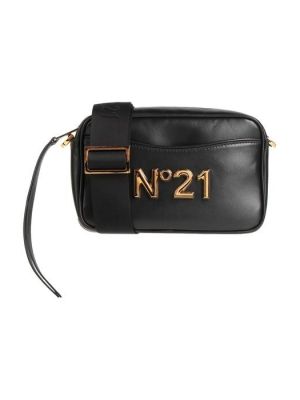 Черная сумка через плечо N21