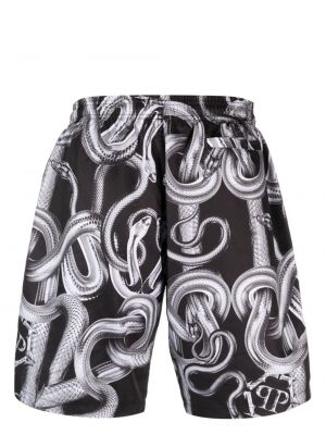 Shorts mit print mit schlangenmuster Philipp Plein