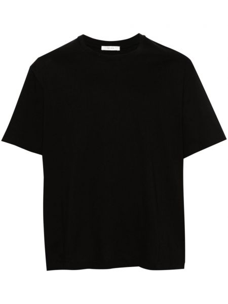 Bavlněné tričko The Row černé