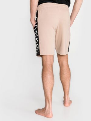 Szorty Calvin Klein Underwear beżowe