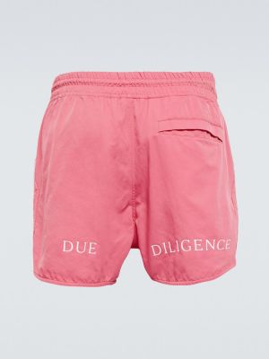 Kratke hlače Due Diligence ružičasta