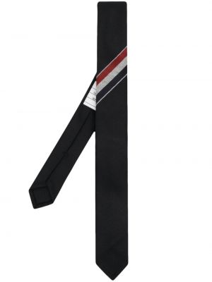 Pruhovaná vlněná kravata Thom Browne
