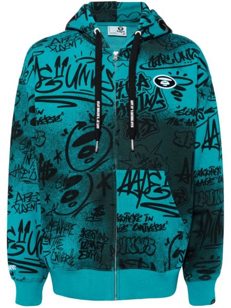 Pamučna hoodie s kapuljačom s printom Aape By *a Bathing Ape®