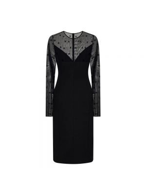 Sukienka midi tiulowa Givenchy czarna