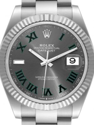 Armbanduhr Rolex grau
