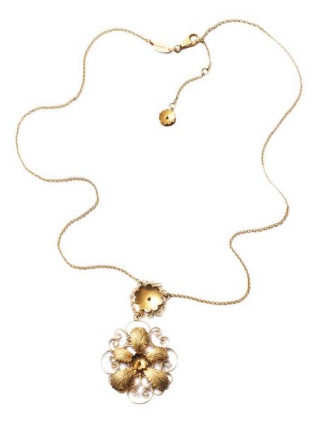 Ожерелье Dolce & Gabbana желтое
