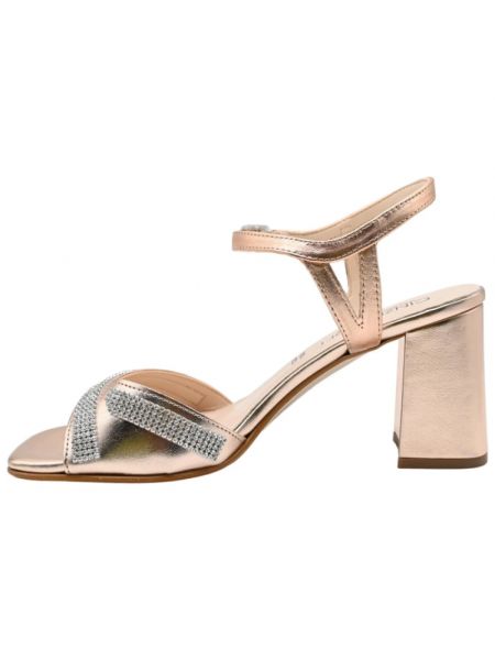 Elegante sandale mit absatz mit hohem absatz Cinzia Soft pink