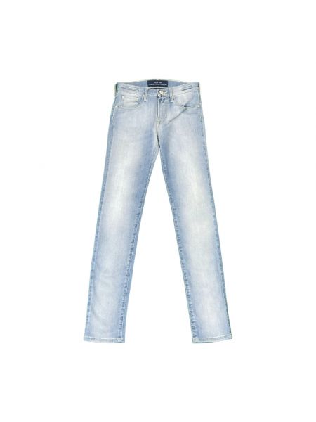 Niebieskie proste jeansy Jacob Cohen