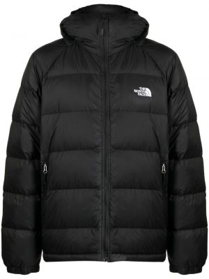 Pernata jakna s kapuljačom The North Face crna