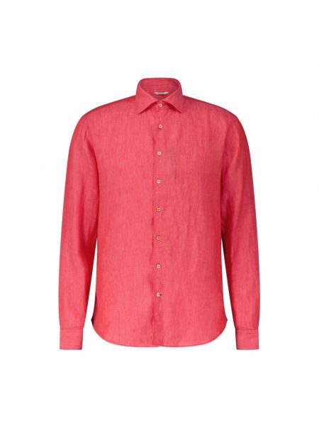 Lniana koszula Stenströms czerwona