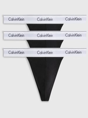Tangas Calvin Klein negro