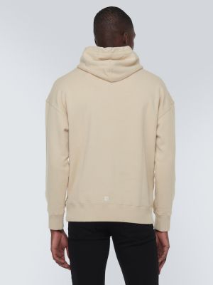 Hoodie di cotone in jersey Givenchy beige