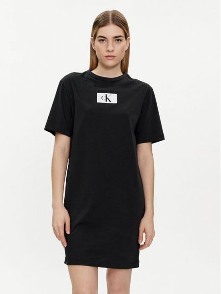 Ночная рубашка Calvin Klein черная