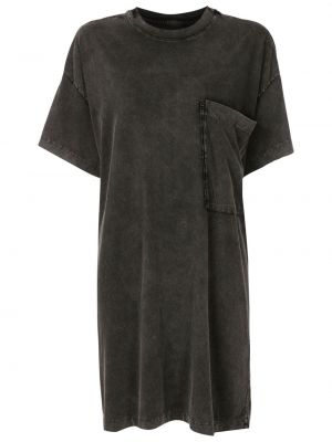 Kleid mit taschen Osklen schwarz