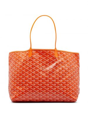 Shopper kabelka Goyard oranžová
