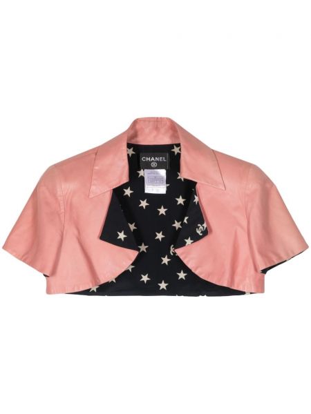 Kratka jakna Chanel Pre-owned ružičasta
