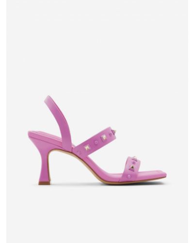Sandály na podpatku Aldo růžové