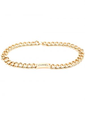 Opasok Chanel Pre-owned zlatá