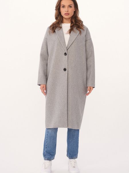 Классическое пальто lemoniade серый