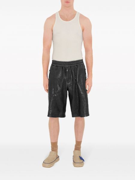 Leder shorts Burberry