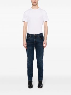 T-shirt en coton col rond 7 For All Mankind blanc