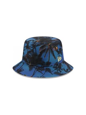 Trópusi mintás kalap New Era kék