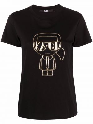 Camiseta Karl Lagerfeld negro