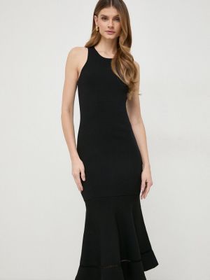 Сукня міді Victoria Beckham чорна